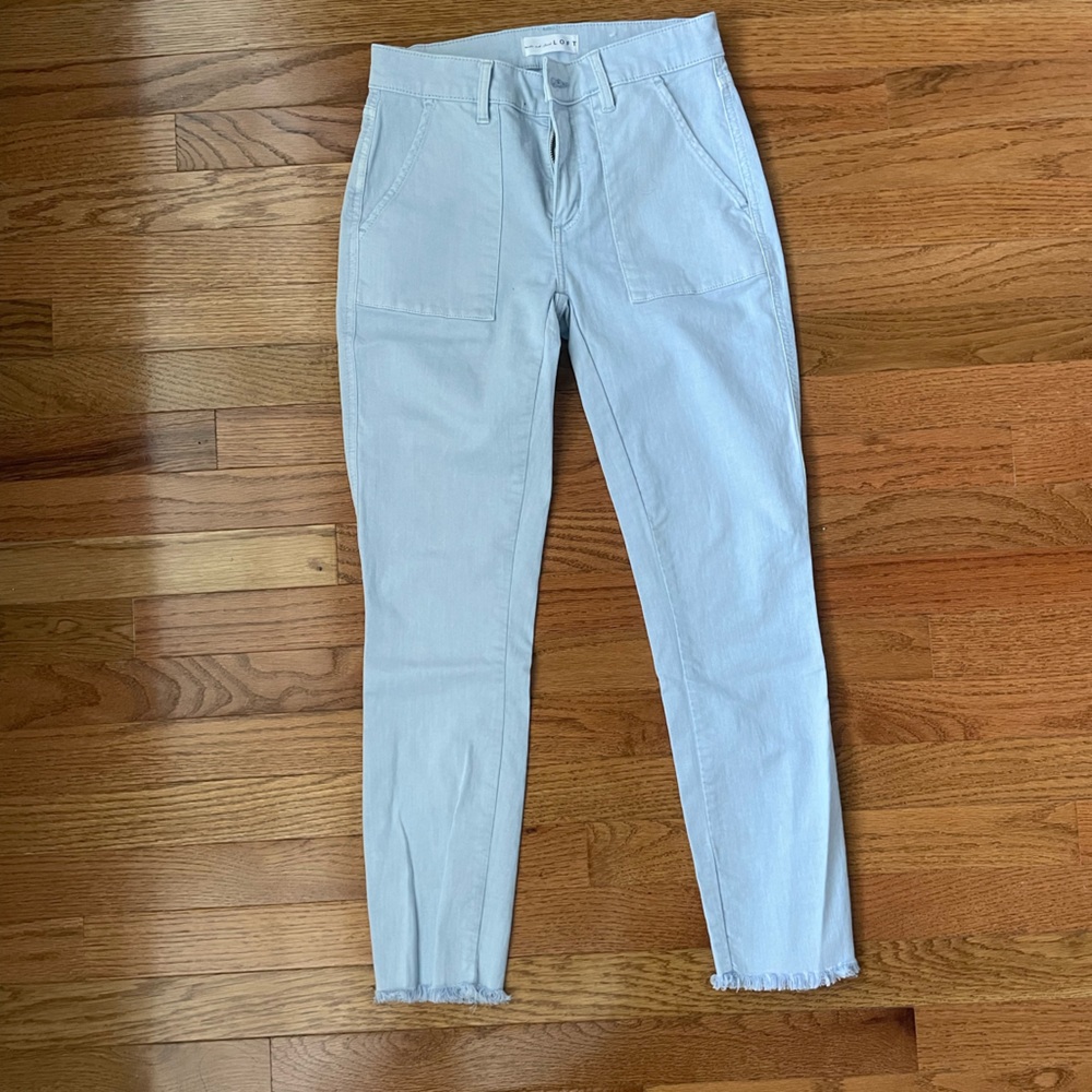 Loft skinny crop pant
